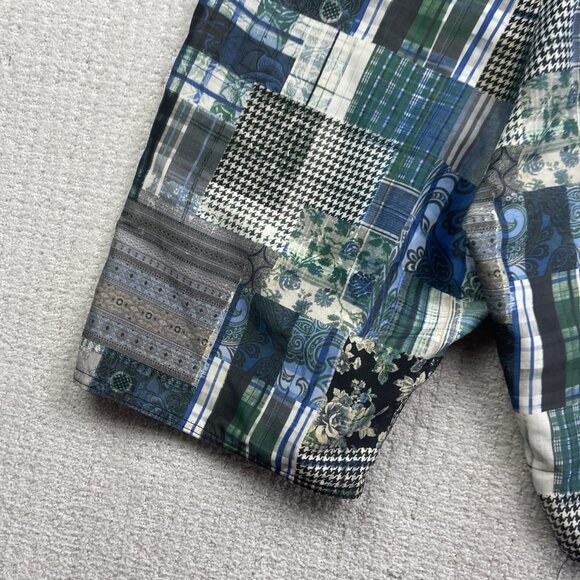 Y2K Men's Ripzone Paisley PatchWork Board Shorts Surfer Skate Grunge Men Sz Read - Picture 11 of 14